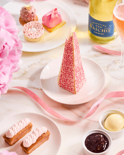 Pink Afternoon Tea at TĪNG Restaurant