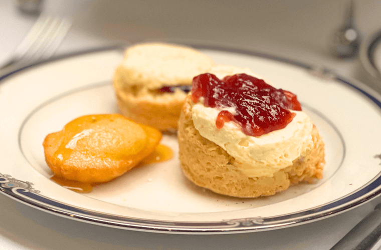 Madeleine and Housemade Buttermilk Scone