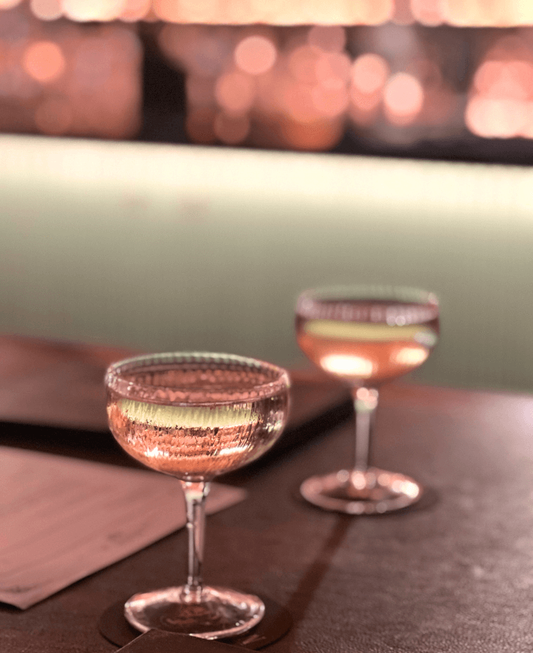 Glass of NV Chandon Brut