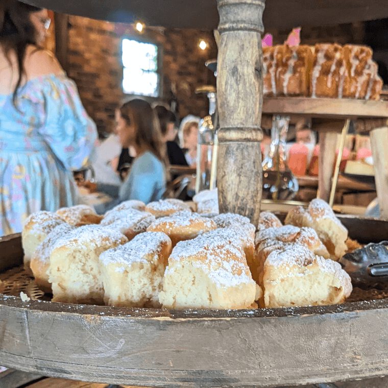 Lemonade scones, jam & Chantilly cream