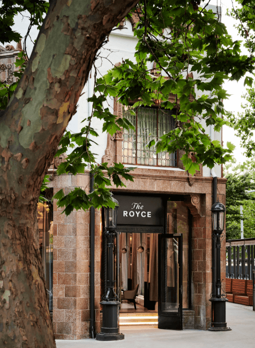 Showroom Bar Entrance - The Royce