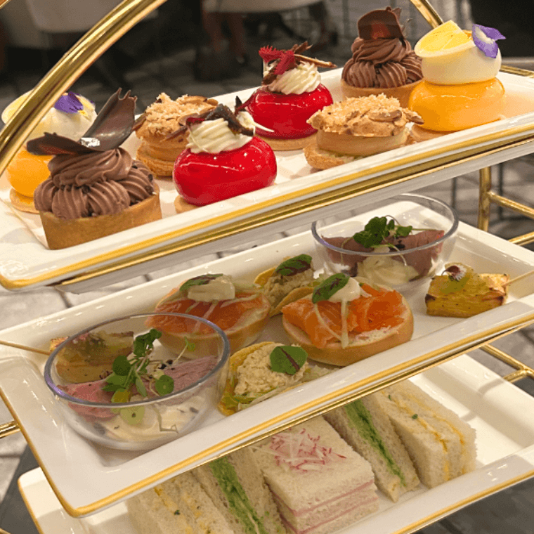 High Tea at Chandelier Lounge, Cordis Auckland