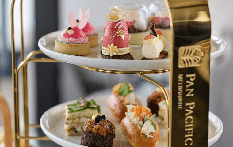 Easter Chocolate Indulgence High Tea photo credit: Pan Pacific Melbourne