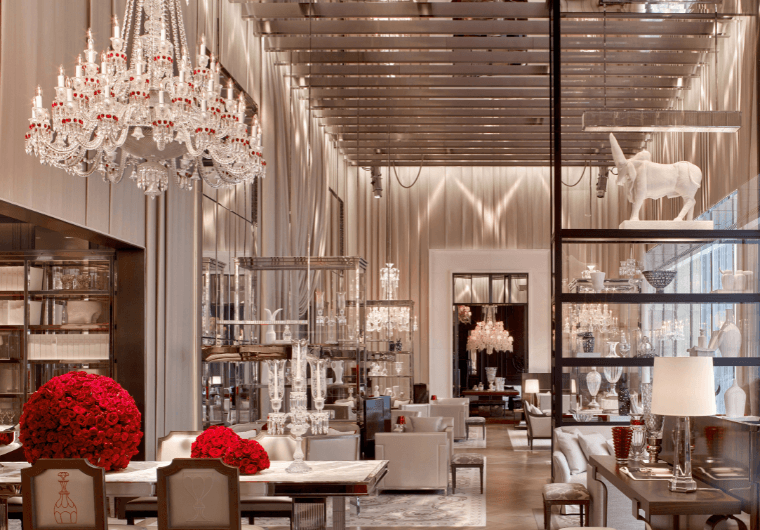 Grand Salon, photo credit: Baccarat Hotel New York