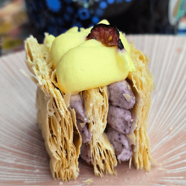 Blueberry Mille-Feuille