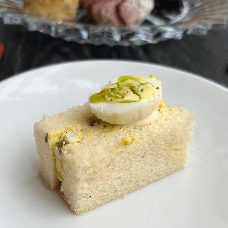 Devilled Egg Brioche