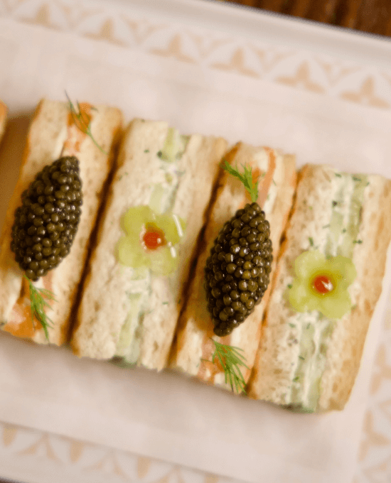 Finger Sandwiches, photo credit: Casey Clark