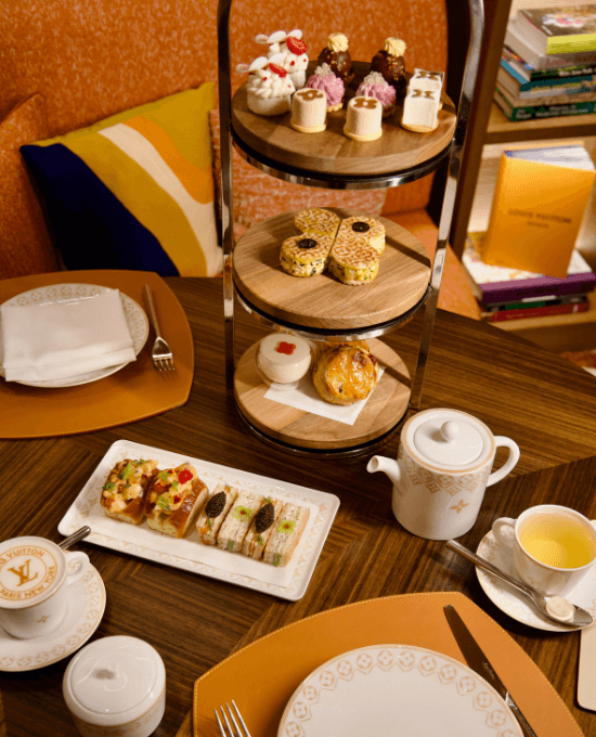 Afternoon Tea Le Café Louis Vuitton, photo credit: Louis Vuitton