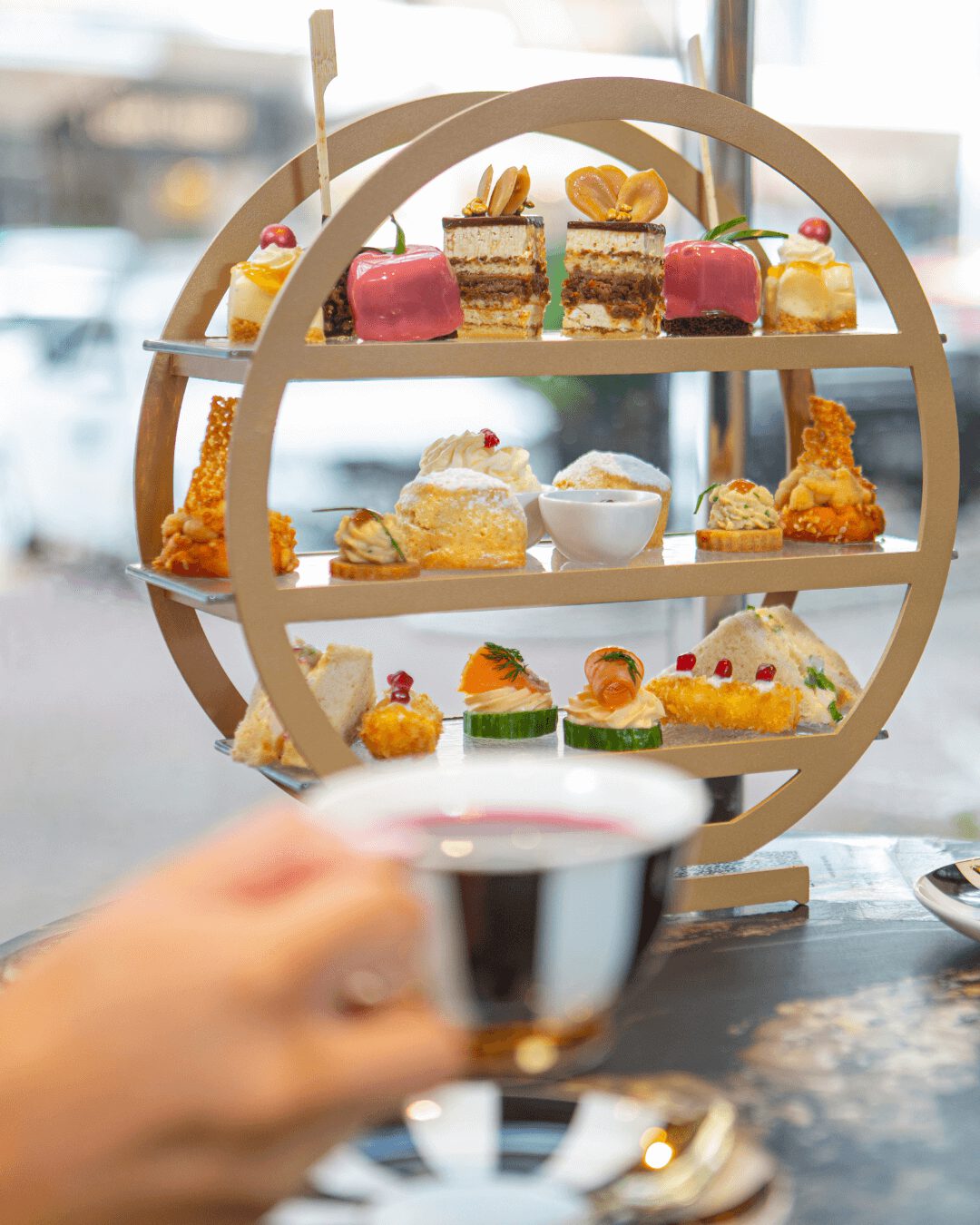 High Tea at Lobby Lounge, photo credit: The InterContinental Wellington