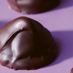 Chocolate marshmallow kisses