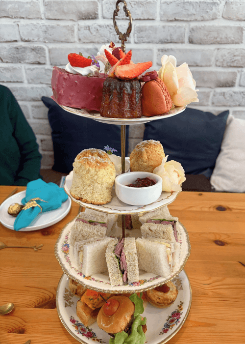 High Tea stand, photo credit: Peta Johnson High Tea stand, photo credit: Peta Johnson