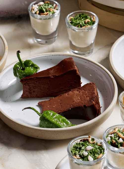 Basque Chocolate Cheesecake