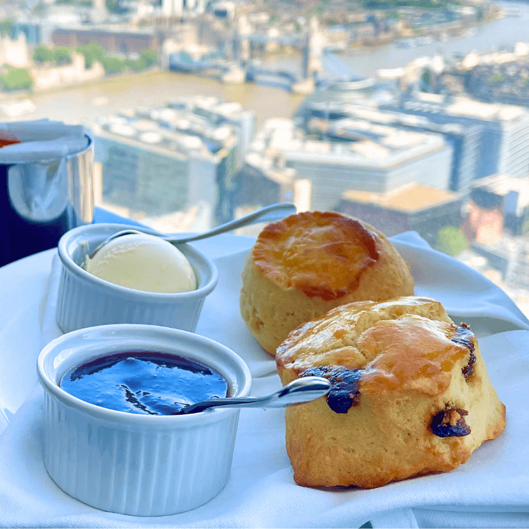 Scones with jam and cream, photo: by Sylvie Woods