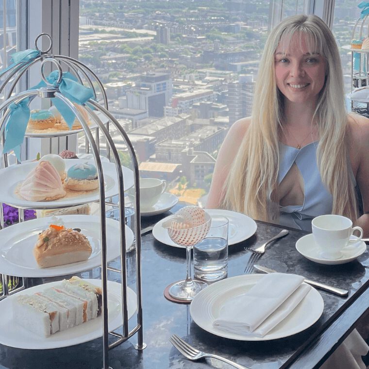 Sylvie Woods at the Seaside in the City Afternoon Tea