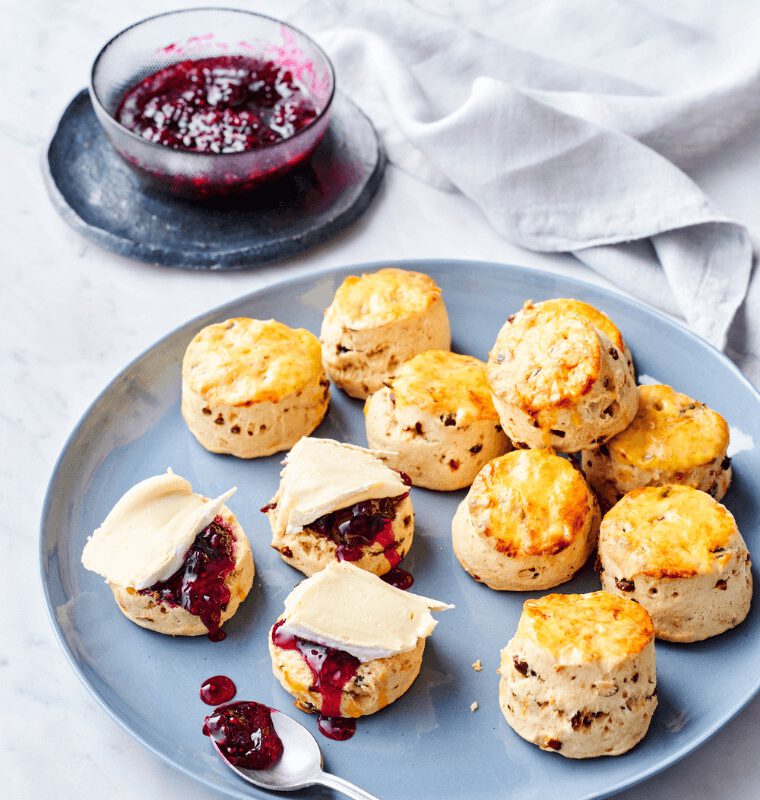 Anna Polyviou’s Date & Walnut Buttermilk Scones Recipe