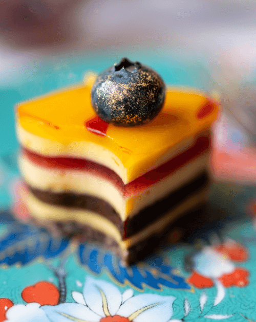 Passionfruit and coconut delight