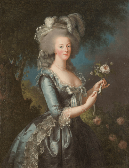 Portrait of Marie Antoinette, Painters of the cabinet of the King after Élisabeth Vigée Le Brun © Grand Palais RMN (Château de Versailles) / Gérard Blot