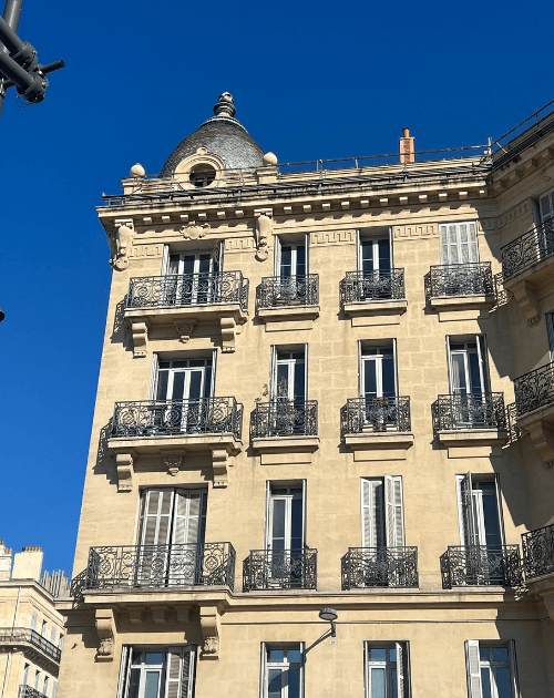 The streets of Marseille