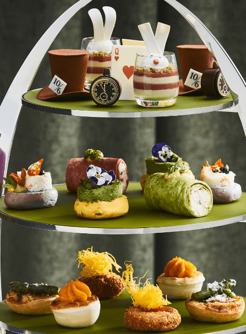 A Curious Tea Party at The Waiting Room at Crown Melbourne A Curious Tea Party at The Waiting Room at Crown Melbourne