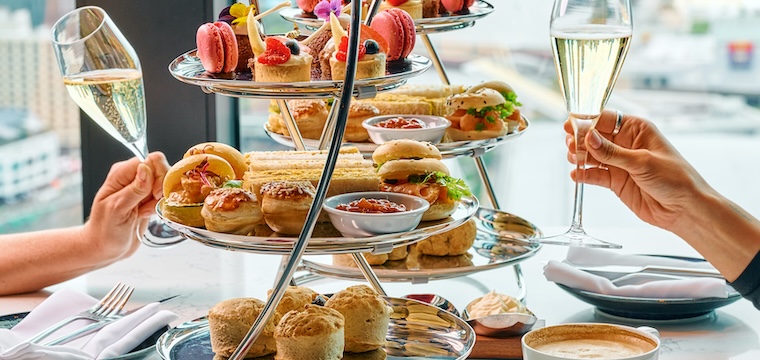 High Tea at Strato Melbourne