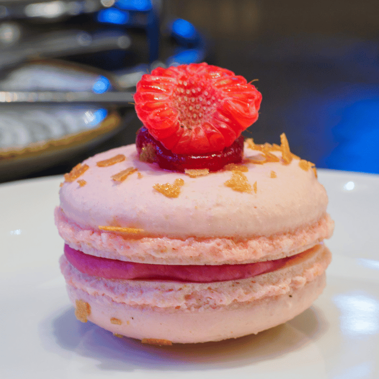 Raspberry Macaron